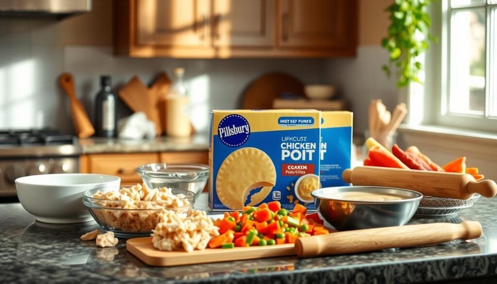 Pillsbury Chicken Pot Pie Recipe Preparation