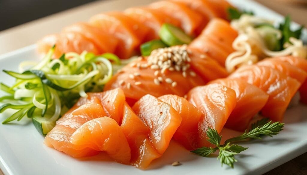 Salmon Sushi Bake Toppings