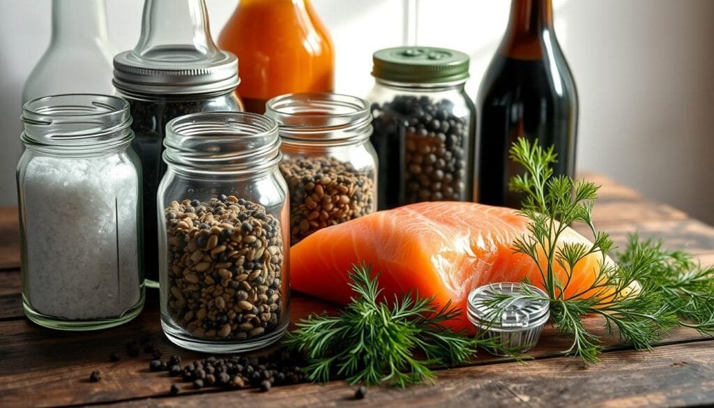 smoked salmon brine ingredients